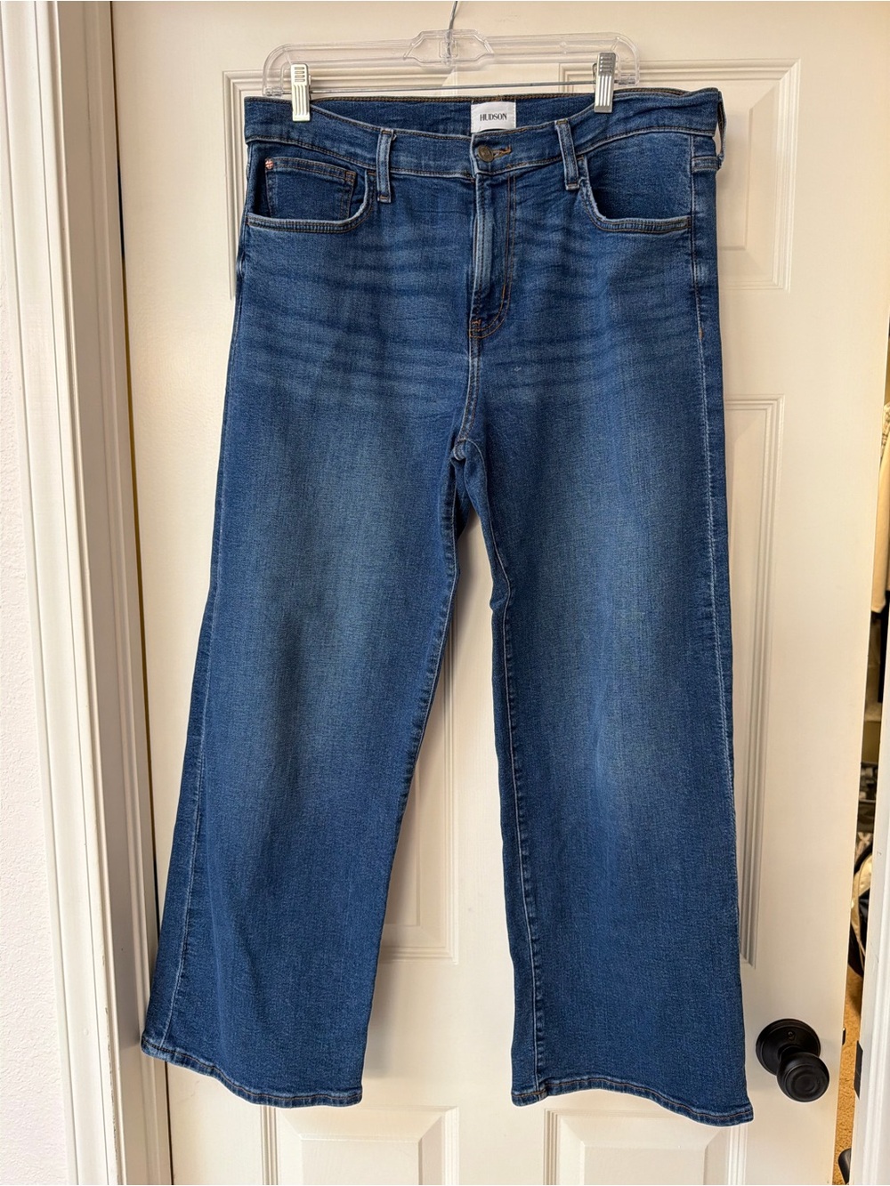 Hudson Blue Wide-Leg Jeans